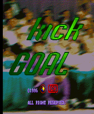 Kick Goal Title Screen